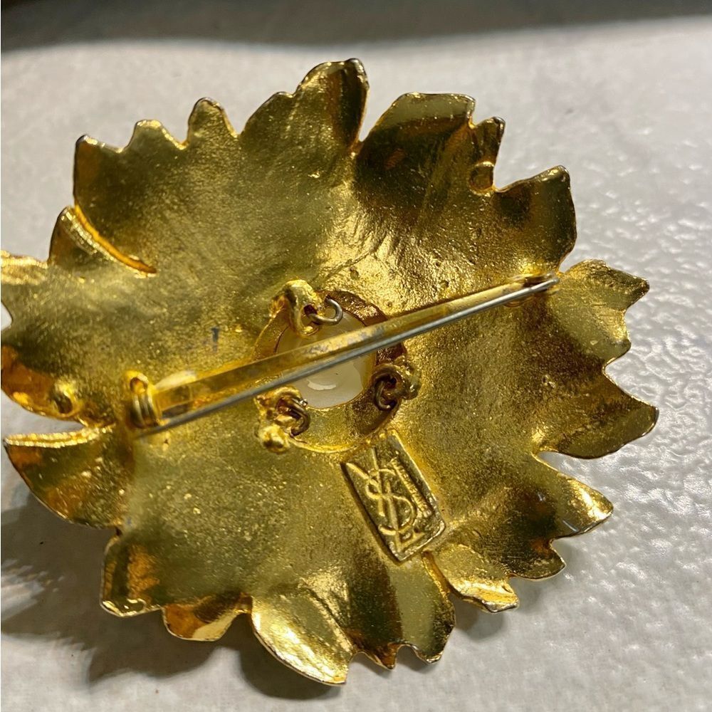 Vintage Yves Saint Laurent Brooch - Picture 3 of 3
